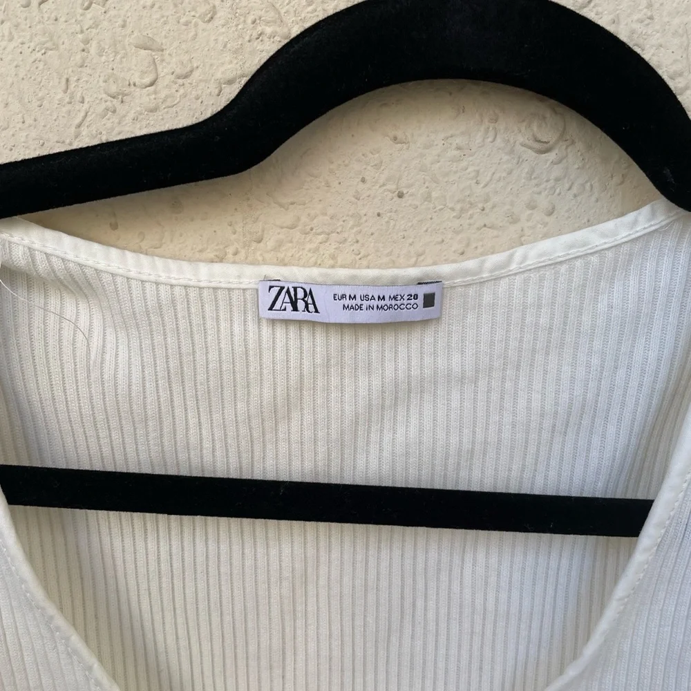 Zara brand new limited edition bohemian summer crop top (cotton) - Picture 6 of 9